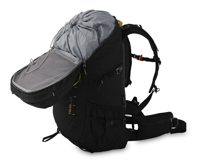 Pinguin Trail zaino 42 Nylon, nero