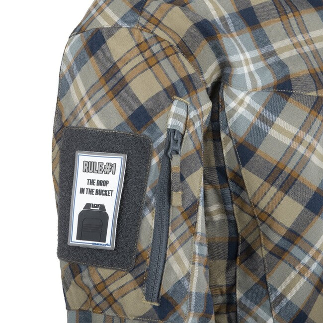 Helikon-Tex MBDU camicia di flanella , plaid blu