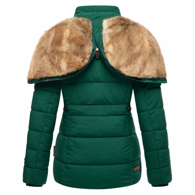 Marikoo Nekoo giacca invernale da donna, evergreen