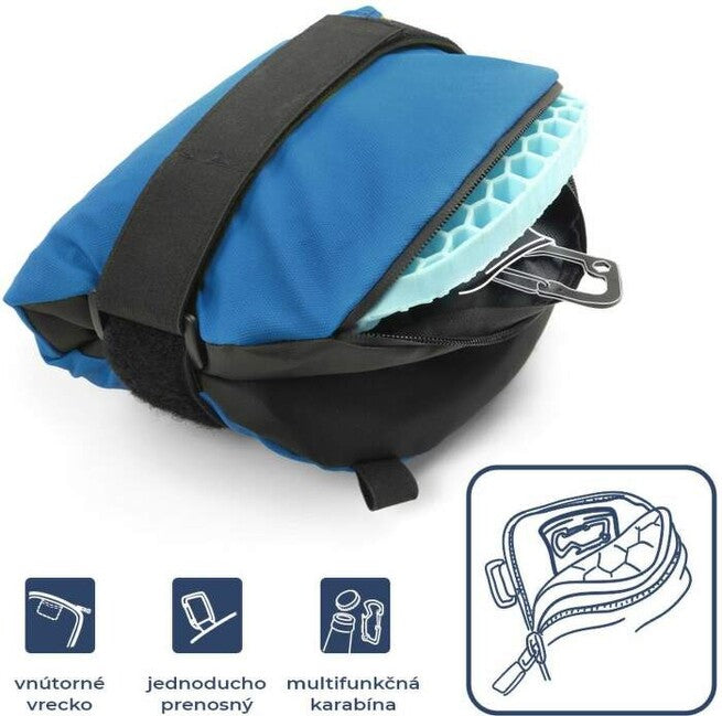 Mosh Kamper seduta per esterni, blu/nero