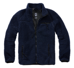 Brandit Teddyfleece giacca in pile, blu navy