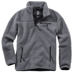 Brandit Teddyfleece Troyer giacca in pile, antracite
