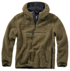 Brandit Teddyfleece pullover da lavoro, oliva