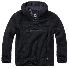 Brandit Teddyfleece Worker pullover, nero