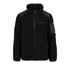 Brandit Ramble ανδρικό μπουφάν fleece Teddyfleece, μαύρο