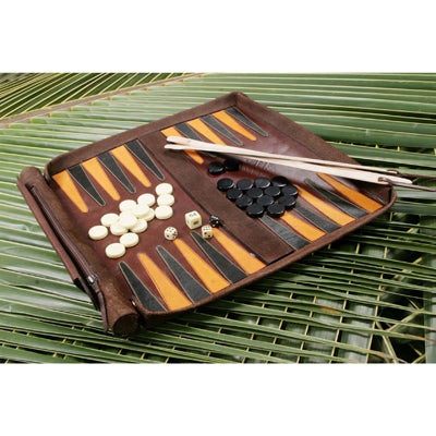 Leathersafe Packgammon il gioco
