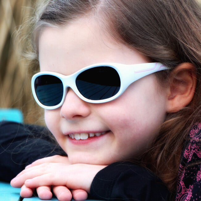 ActiveSol Kids @school sports Occhiali da sole polarizzati per bambini, ghiaccio/rosa