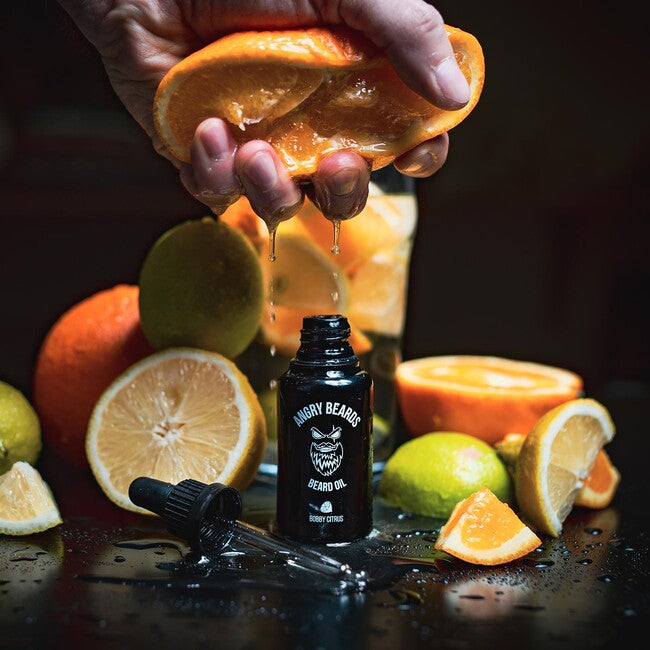 ANGRY BEARDS Urban Twofinger Beard and Mustache Oil, 30 ml
