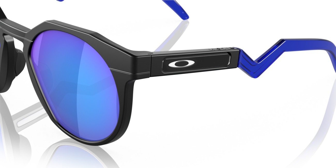 Oakley Hstn occhiali da sole con telaio con le diapositive Prizm Sapphire Polar 52 , matte black