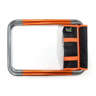 BasicNature Compact 2.0 sedia pieghevole nero / arancio
