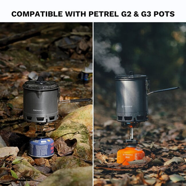 Fire Maple Torch fornello a gas pieghevole in acciaio inossidabile