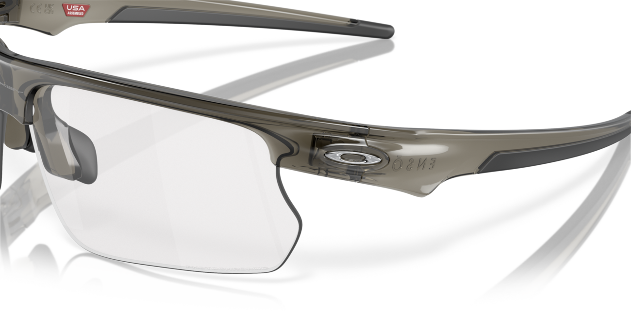 Oakley Bisphaera occhiali fotocromatici con telaio Grey Smoke e con le diapositive Photochromic 68