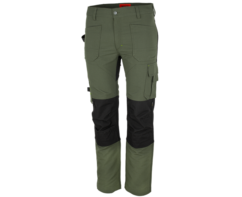 BENNON Erebos pantaloni da lavoro WP, verde/nero