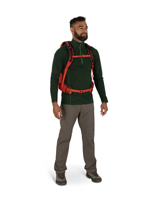 Osprey Talon Pro 20 zaino da trekking, mars orange