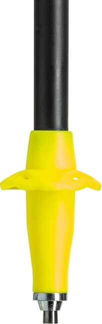 Leki Neotrail FX.One Superlite bastoni da trail running, rosso brillante-giallo neon-carbonio naturale