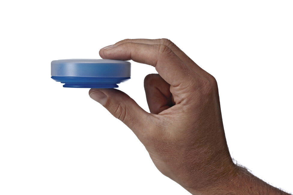 Humangear GoCup tazza da viaggio pieghevole, igienica e impacchettabile ' 118 ml blu