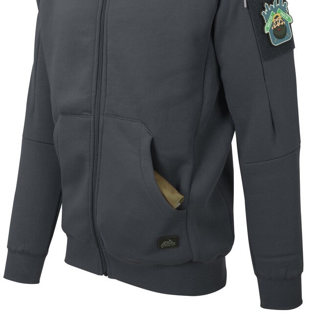 Helikon-Tex Felpa tattica urbana (FullZip) - grigio