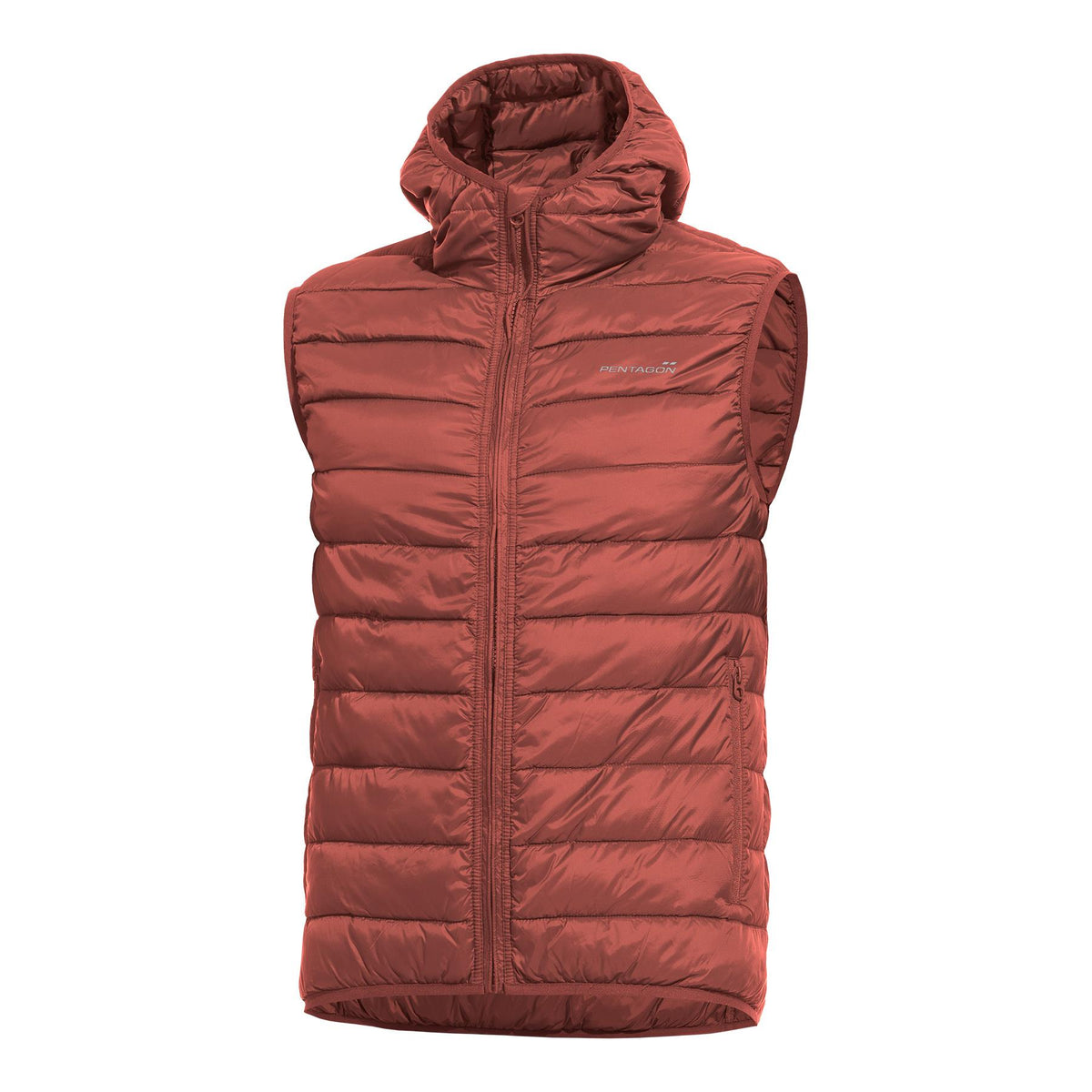 Pentagon Aurora gilet da uomo, maroon red