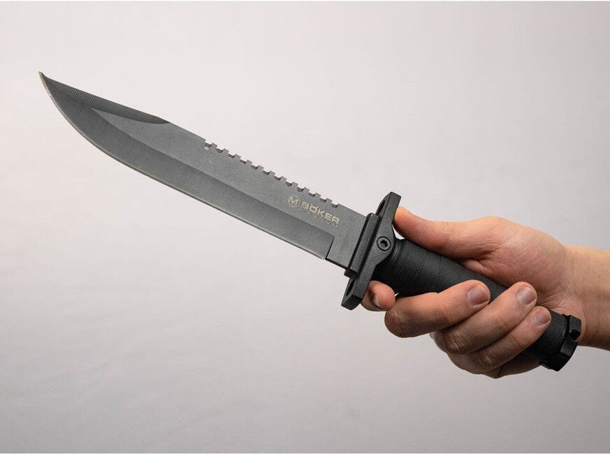 Böker Magnum John Jay coltello da sopravvivenza 34,5 cm, nera