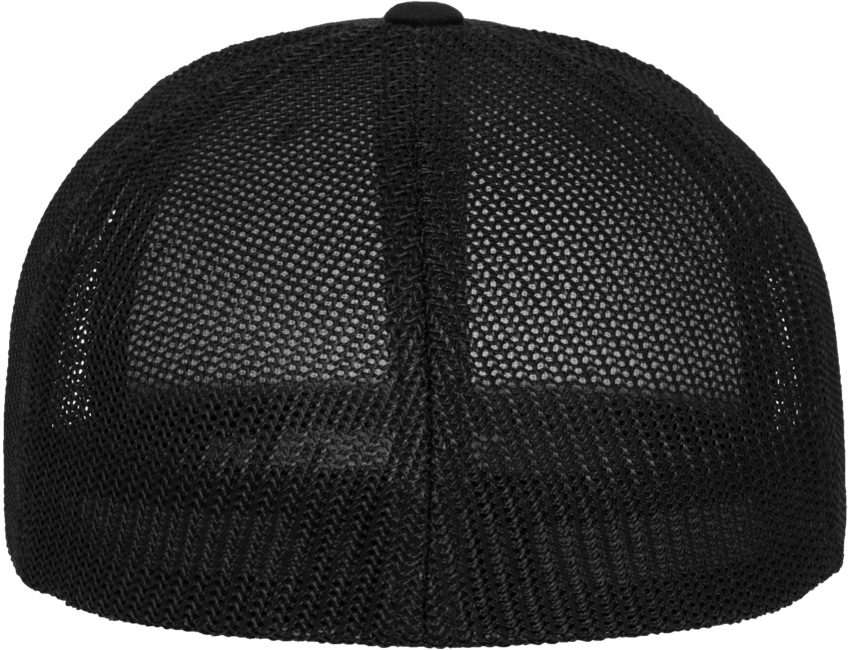 Brandit Flexfit Mesh Trucker σιτάρι δικτύου, μαύρο