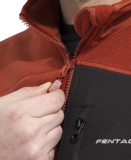 Pentagon Athos 2.0 giacca in pile, rossa