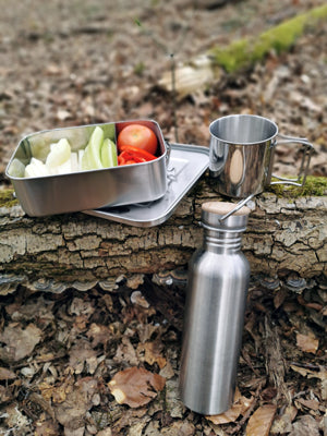 Origin Outdoors Active Bottle 0.75 l, Stainless Steel Matte
