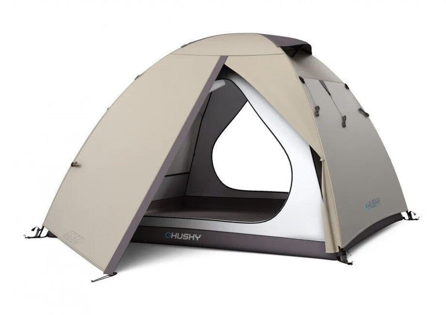 Husky Bird 3 Plus expedičný stan pre 3 osoby, light brown