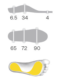 Sidas 3Feet Eco Warm solette con supporto alto