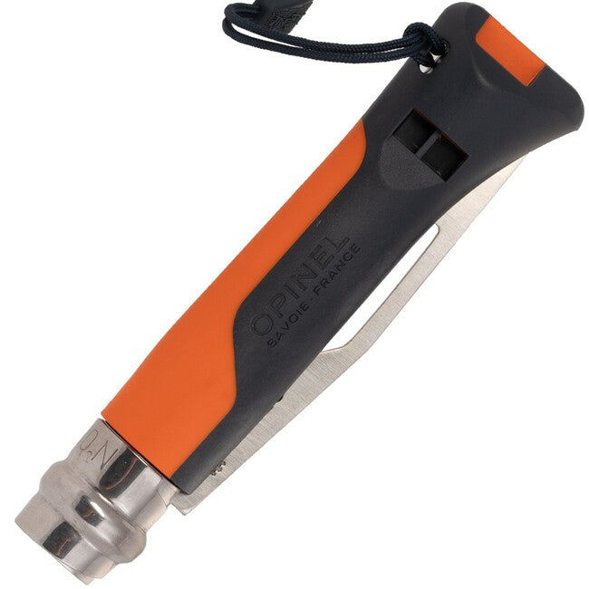 Opinel N°08 Coltello pieghevole vri outdoor inox, arancione
