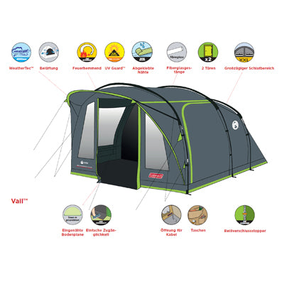 Coleman Vail tenda per 4 persone
