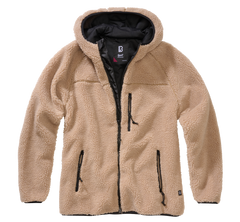 Brandit Teddy giacca in pile da donna, camel
