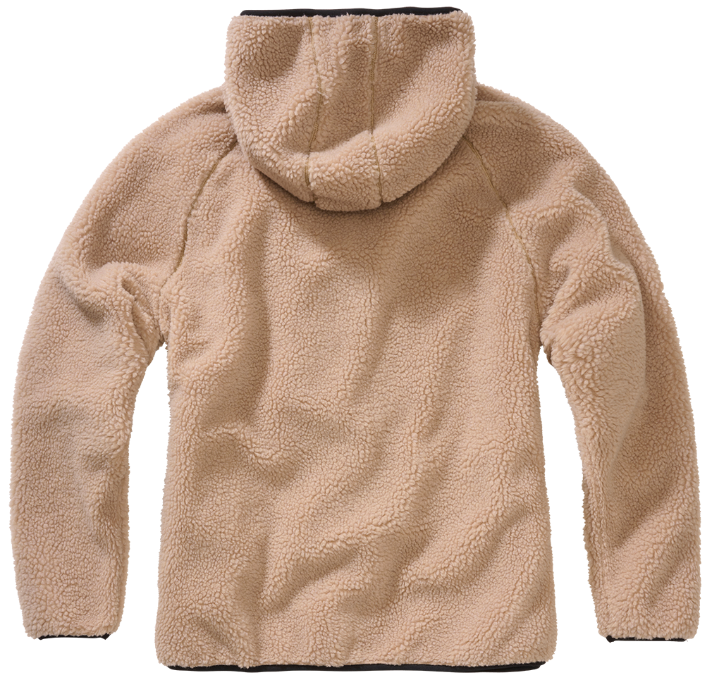Brandit Teddy dámska bunda flísová, camel