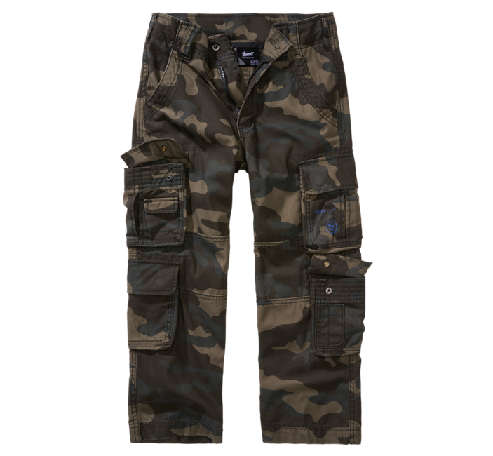 Brandit Pure pantaloni da bambino, darkcamo