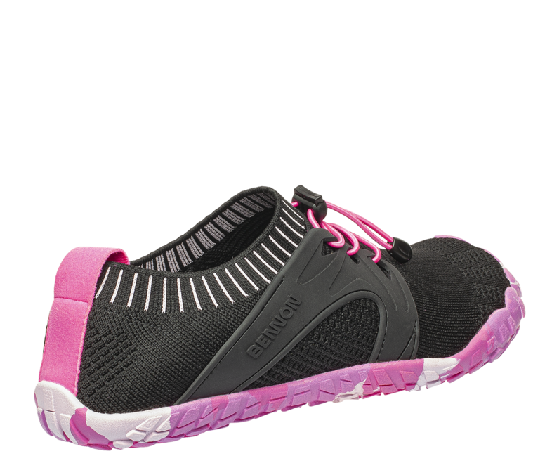 BENNON Bosky scarpe a piedi nudi, nero/rosa