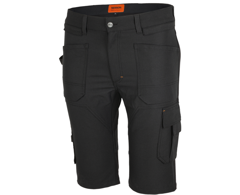 BENNON Erebos pantaloncini da lavoro, nero