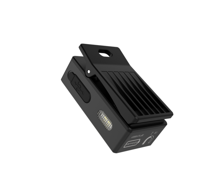 Speras U1 torcia multifunzione edc con clip, nero