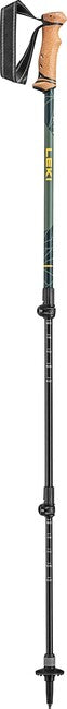 LEKI Legacy Lite AS Trekking Poles, Mango-Olive Green-Bottle Green, 100-135 cm