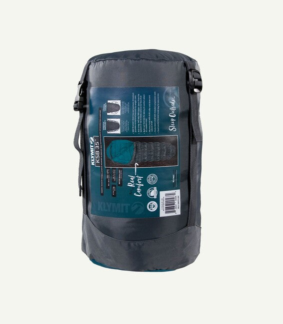Klymit KSB 35 sacco a pelo, verde acqua