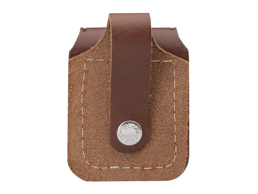 Zippo Custodia per accendino in pelle, marrone