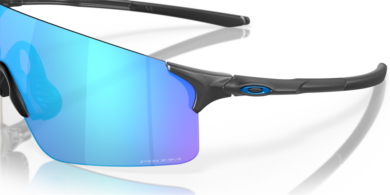 Oakley EVZERO BLADES Γυαλιά Ηλίου με Σκελετό Steel και Φακούς Prizm Sapphire