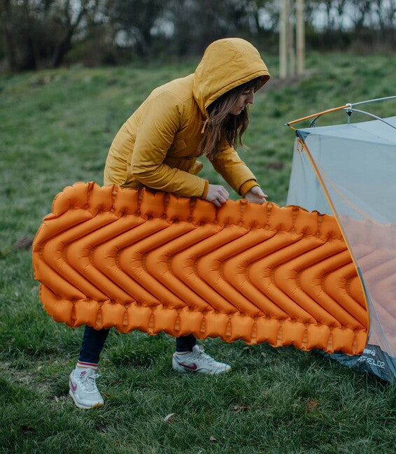 Klymit Static V Lite materasso per auto, arancio mango