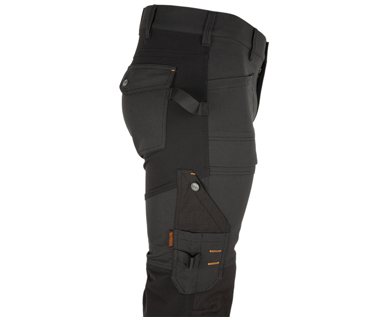 BENNON Erebos pantaloni da lavoro, neri