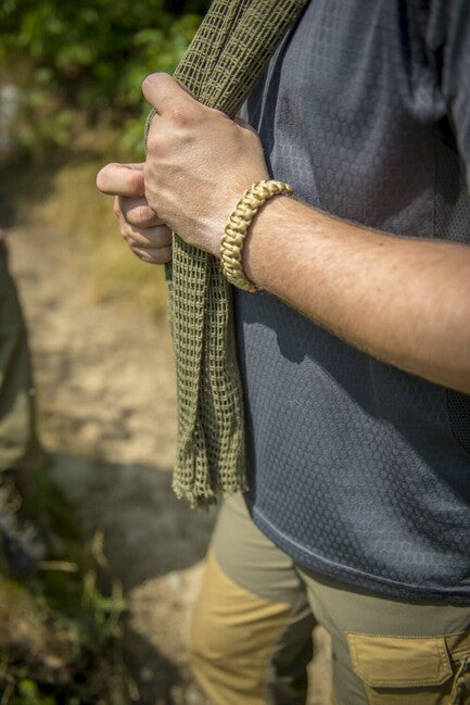 Helikon-Tex Bracciale di sopravvivenza - Paracord, coyote