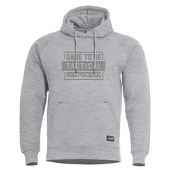 Pentagon Phaeton "Dare to Be Tactical" felpa con cappuccio, melange