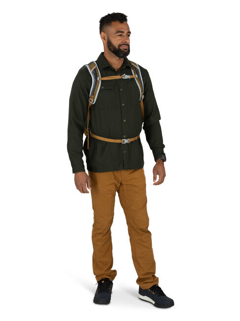 Osprey Nebula zaino, green tunnel/brindle brown