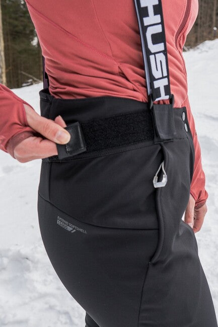 Husky Galti pantaloni da sci da donna, neri