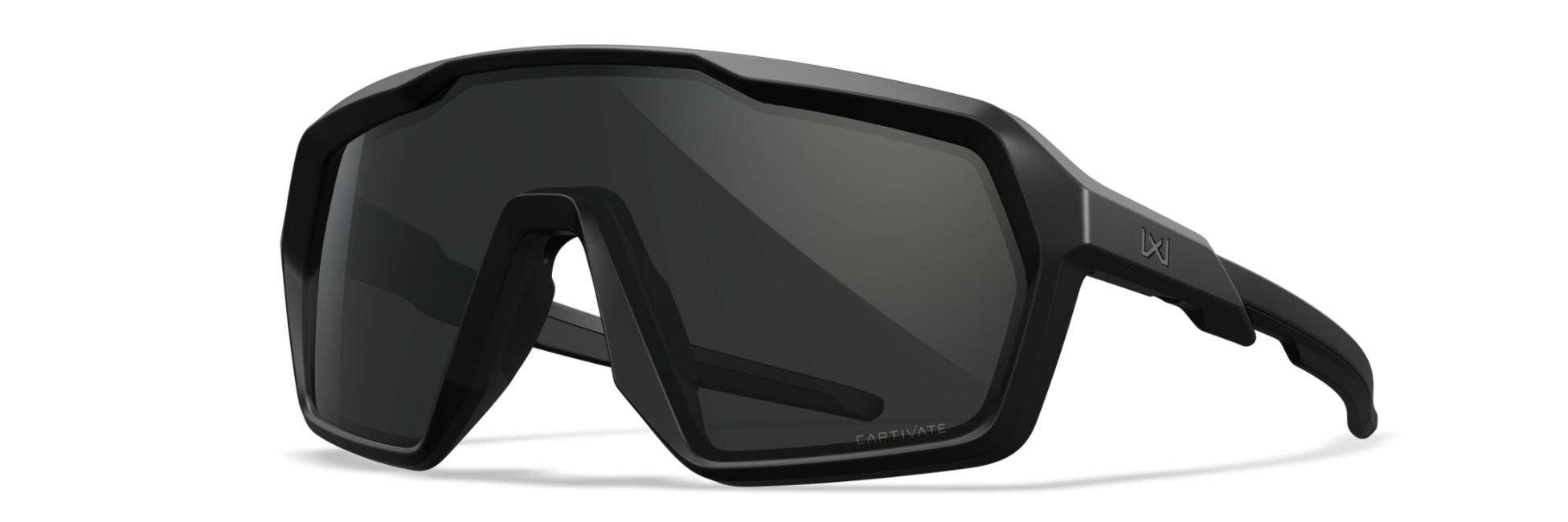 Wiley X Citadel Sunglasses, Captivate Grey/Matte Black