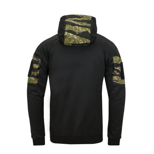 Helikon-Tex - Rogue Hoodie giacca, nero/stripe tigre