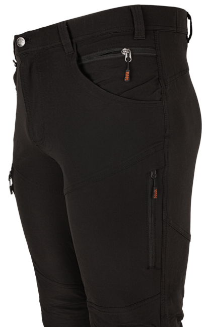 BENNON FOBOS pantaloni da esterno e da lavoro, neri