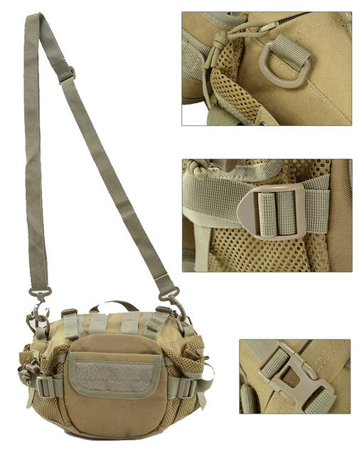 DRAGOWA Tactical Sierra 7 l, giungla digita